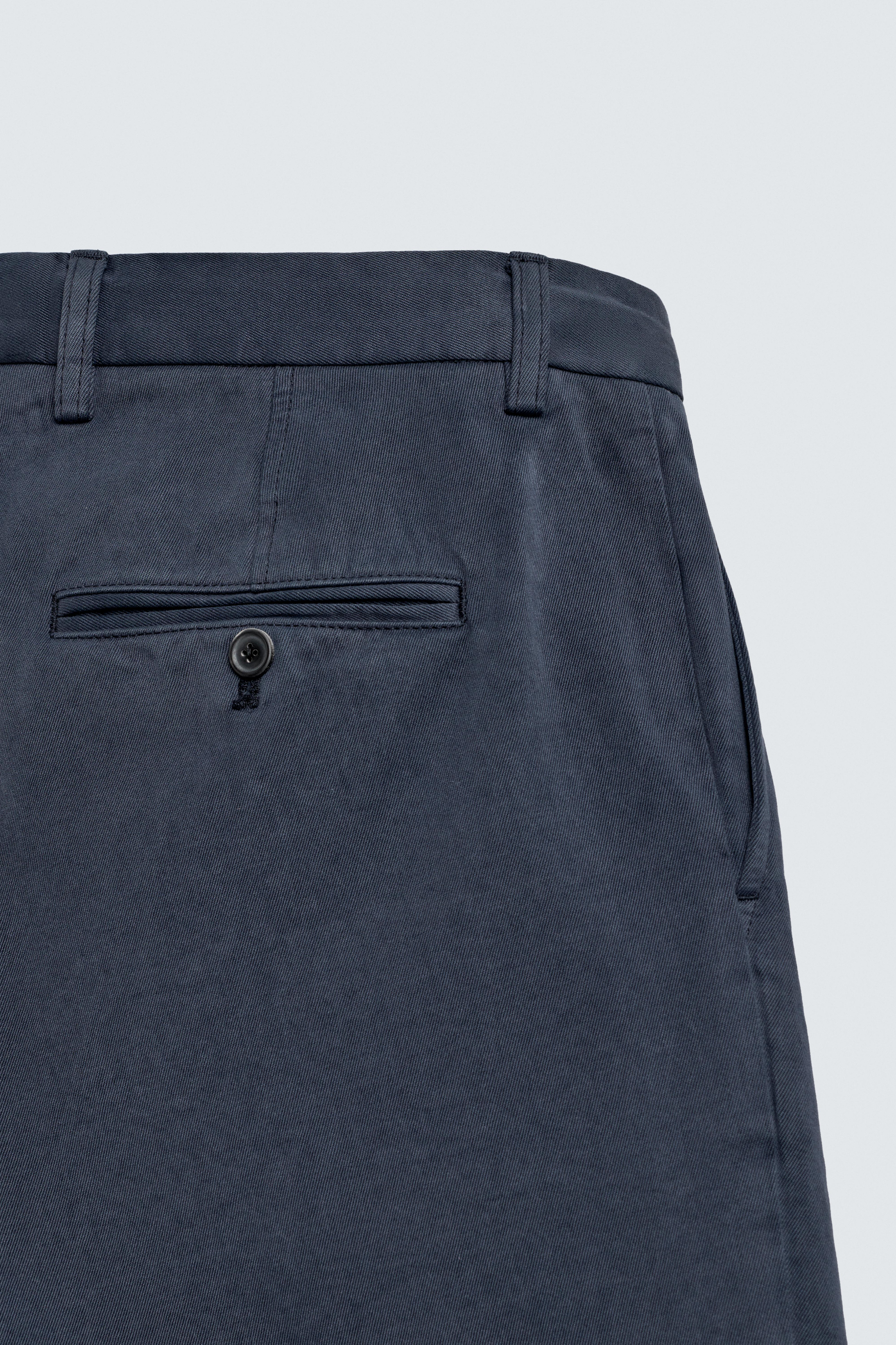 AARON LEVINE X ZARA RELAXED FIT PLEATED SHORTS